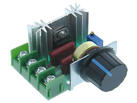 AC Dimmer, or Speed Control, 2K Watts, 220VAC Max